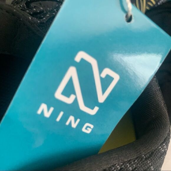 Ning Sports Black & Gold Bungee Lace Water Shoes Size 39 - Picture 9 of 10